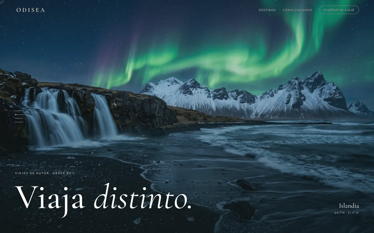 Diseño web — Odisea